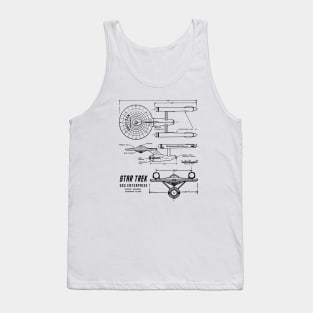 STAR TREK - Classic specs 2.0 Tank Top